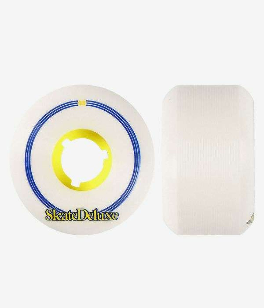 Skateboards * | Skatedeluxe Retro Conical Wheels (White Yellow) 53Mm ...